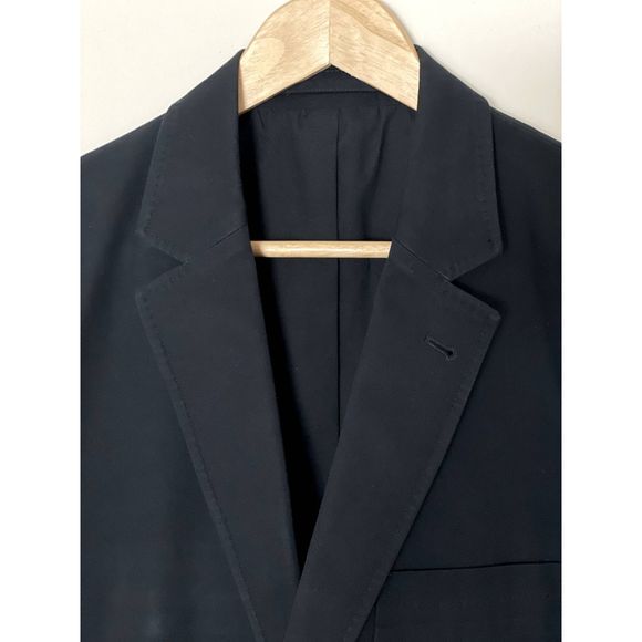 Lacoste Men's Black Blazer Jacket Two Button Closure Size 50/4 D51 - Picture 12 of 16